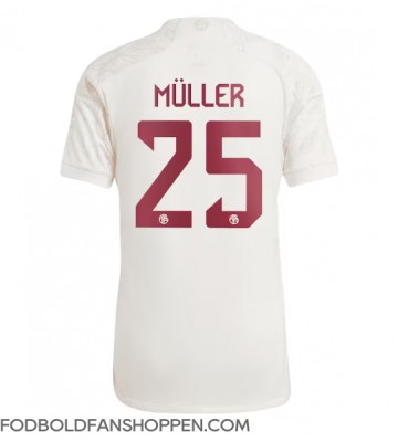 Bayern Munich Thomas Muller #25 Tredjetrøje 2023-24 Kortærmet